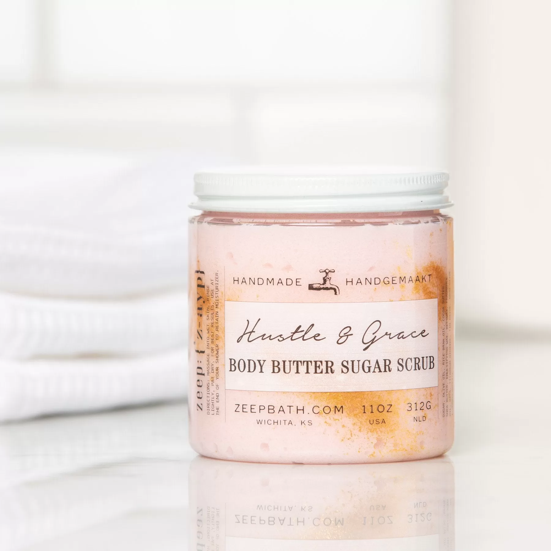 Hustle & Grace Body Butter Sugar Scrub