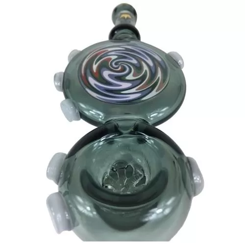 Hypnosis Spoon Pipe with Built-in Glass Screen