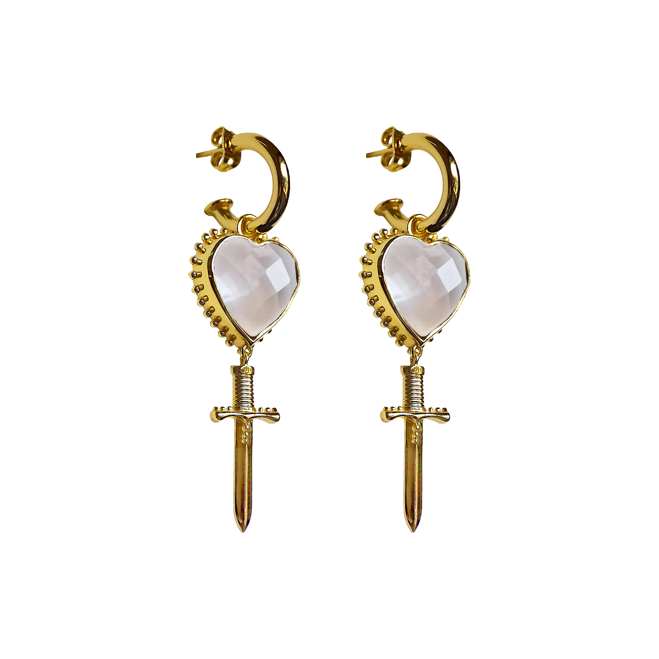 JULIET Earrings | Crystal Quartz