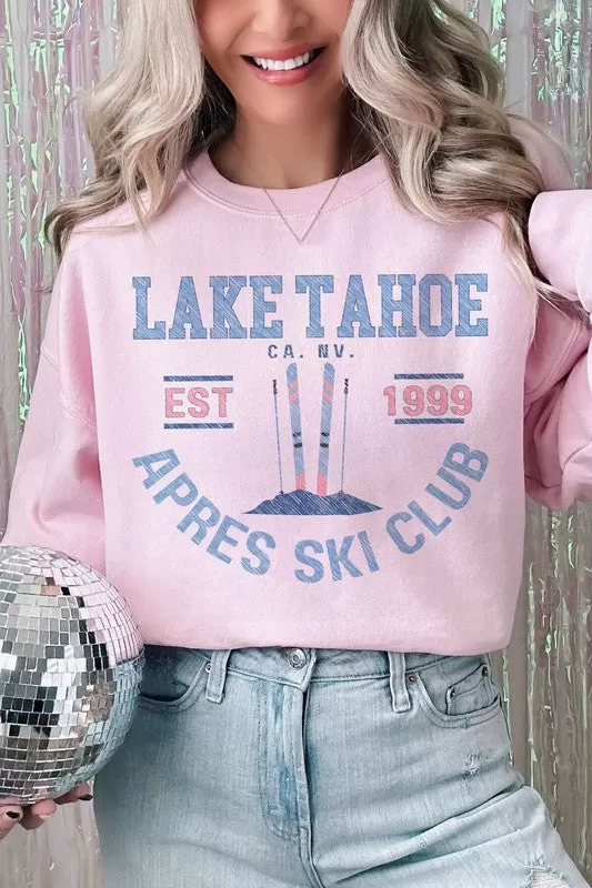 LAKE TAHOE APRES SKI CLUB GRAPHIC SWEATSHIRT