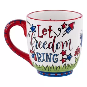 Let Freedom Ring Ceramic Mug