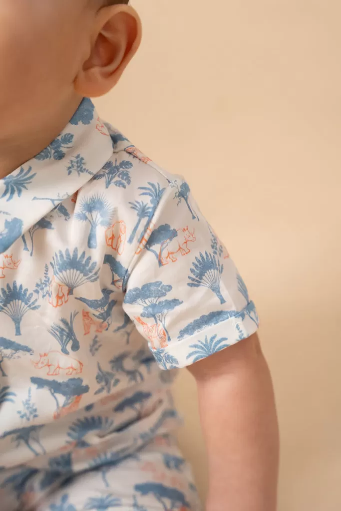 Louis Romper - Blue Safari