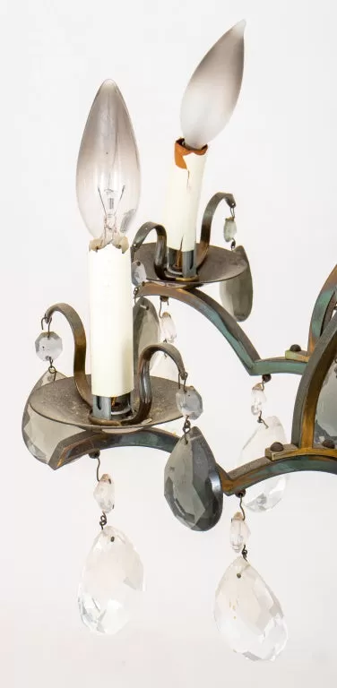 Louis XV Style Cage Form Six Light Chandelier