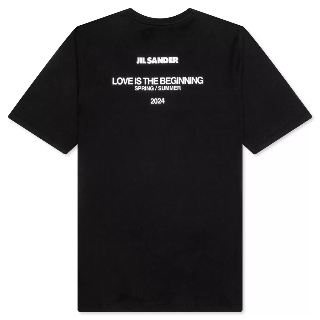 Love Is The Beginning T-Shirt - Black