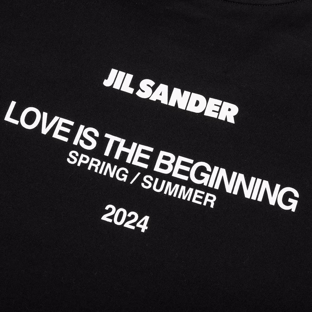 Love Is The Beginning T-Shirt - Black