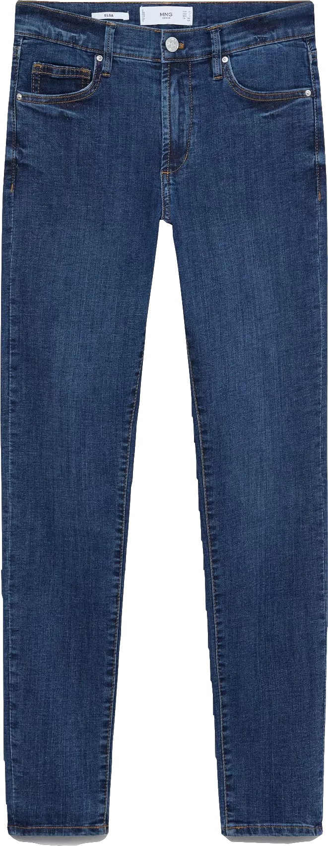 MANGO Blue Skinny Jeans Bnwt UK 6