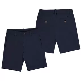 Mayoral Mini Basic Twill Chino Shorts _Navy 202-20