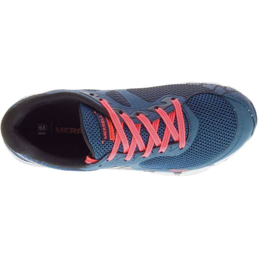 Merrell Agility Charge Womens Blue Shoes