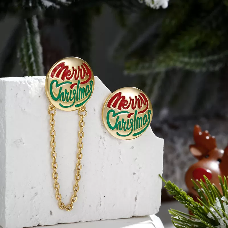 Merry Christmas Earrings