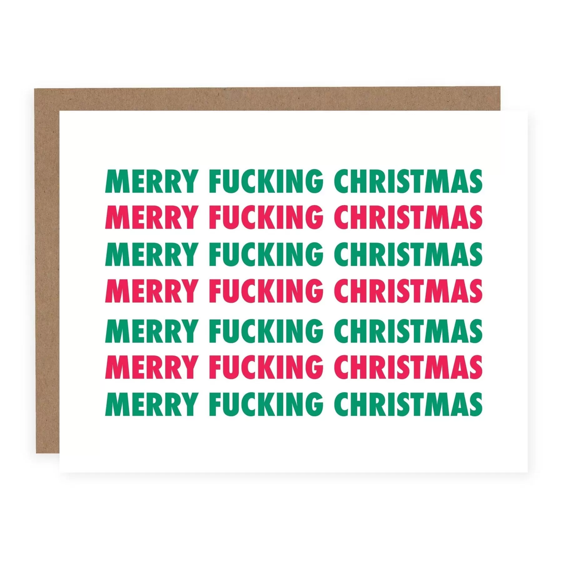 Merry Fucking Christmas | Christmas Card (SALE)