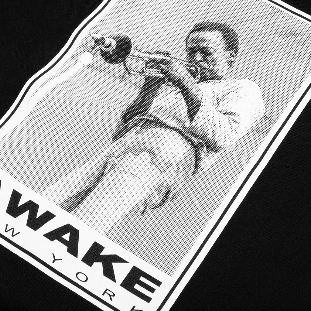 Miles Davis Printed S/S Tee - Black