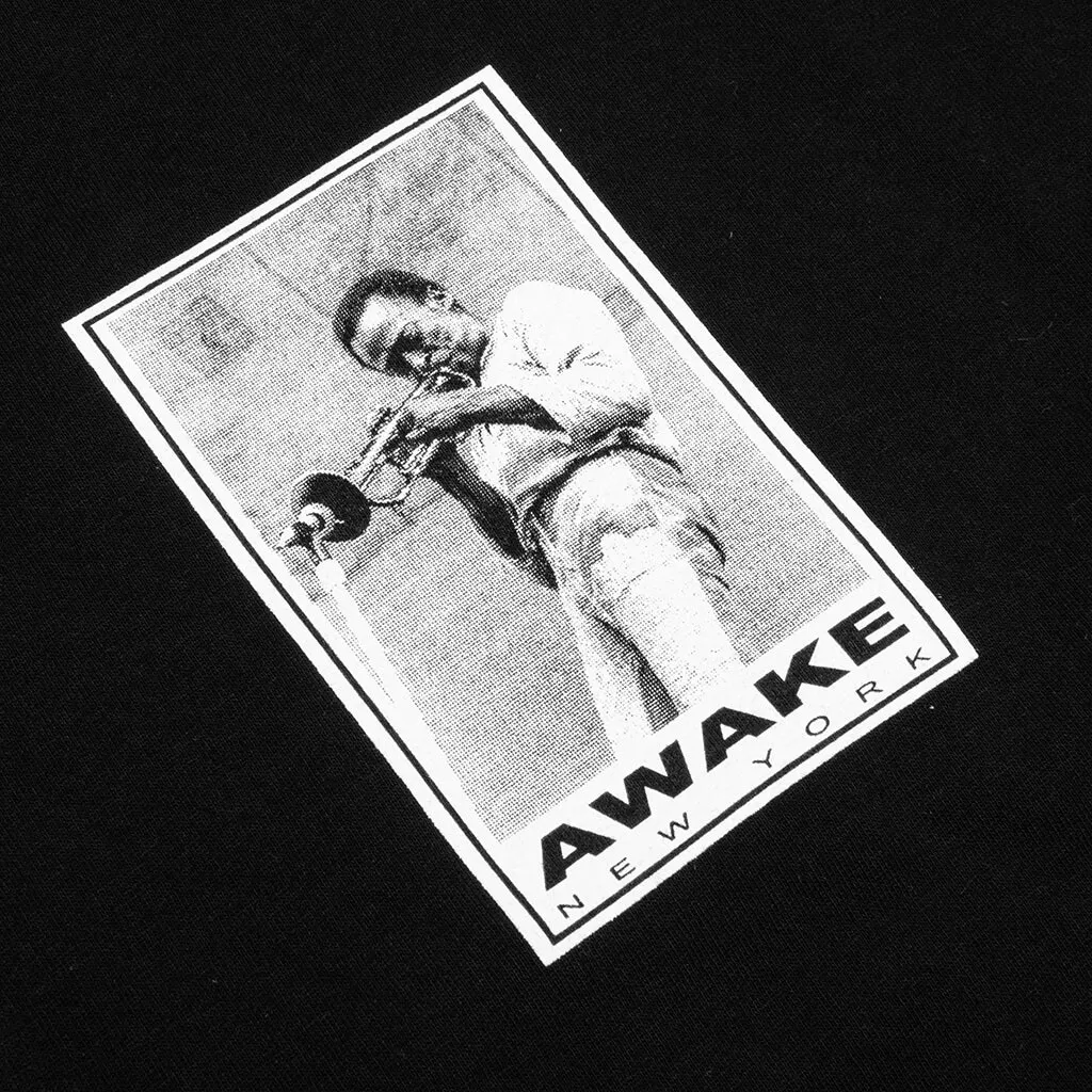 Miles Davis Printed S/S Tee - Black