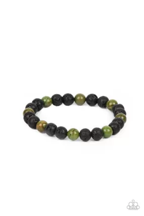 Molten Mogul - Green Bracelet