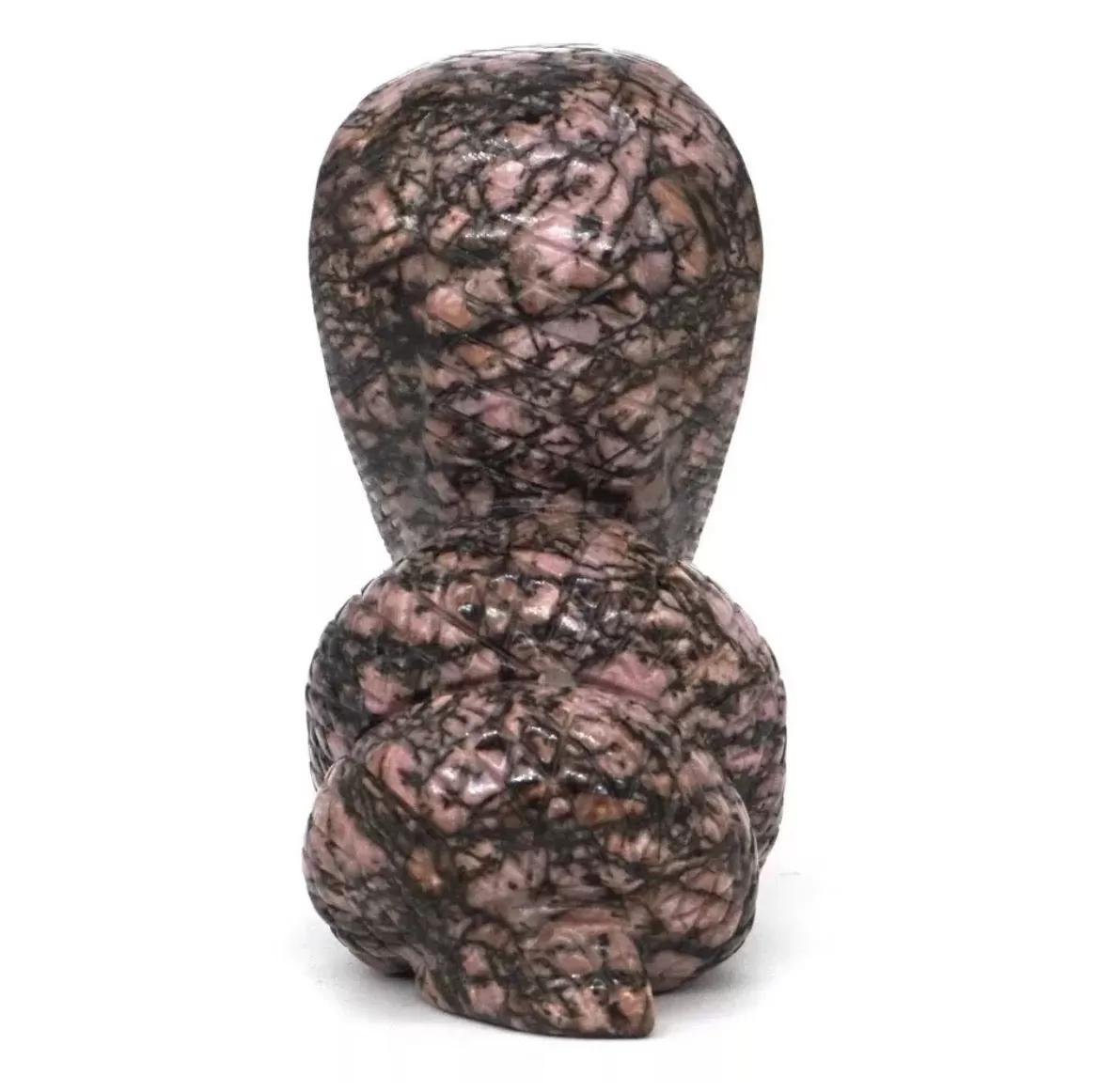 Natural Rhodonite Cobra