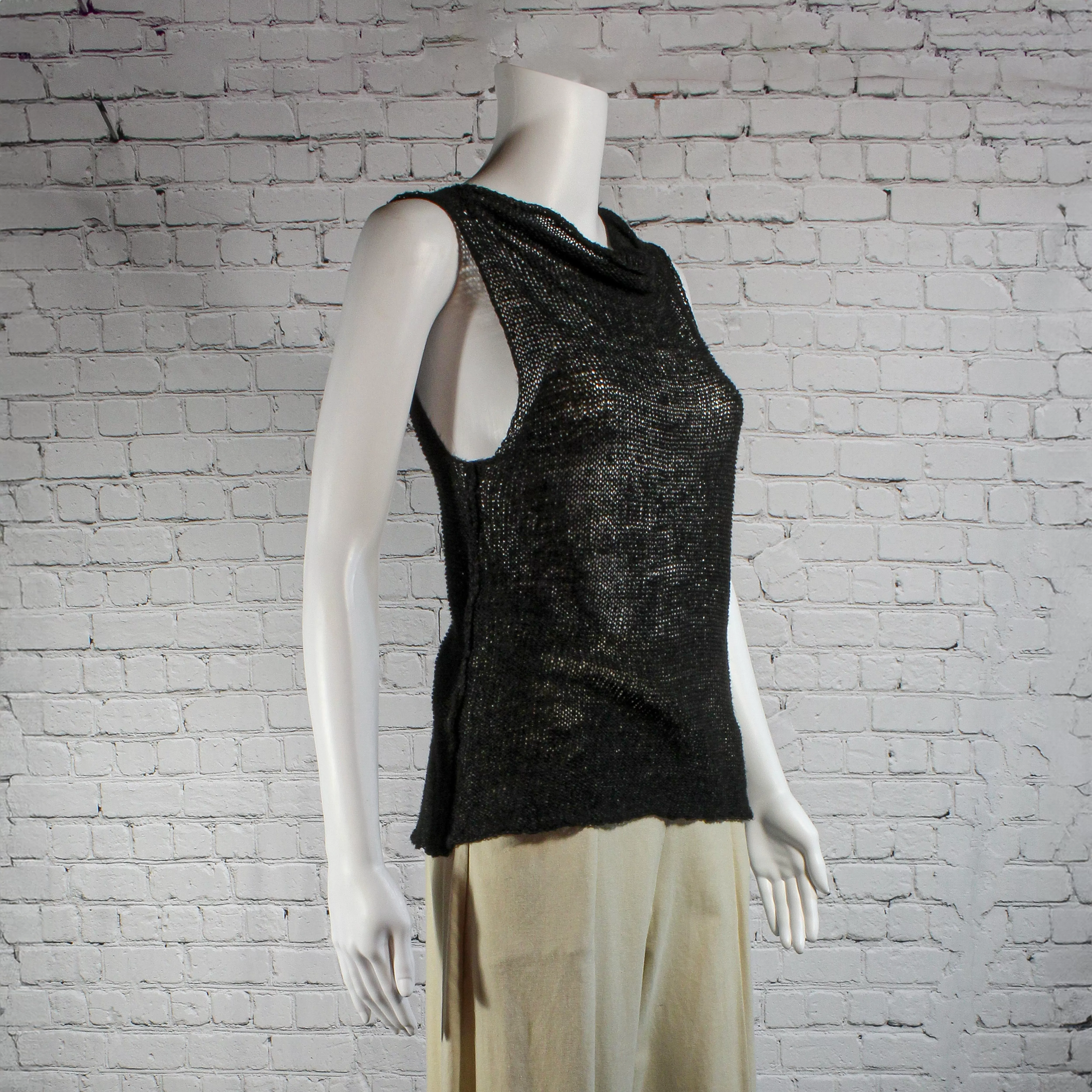 NEW! Slub Tank Top in Raffia by Paper Temples