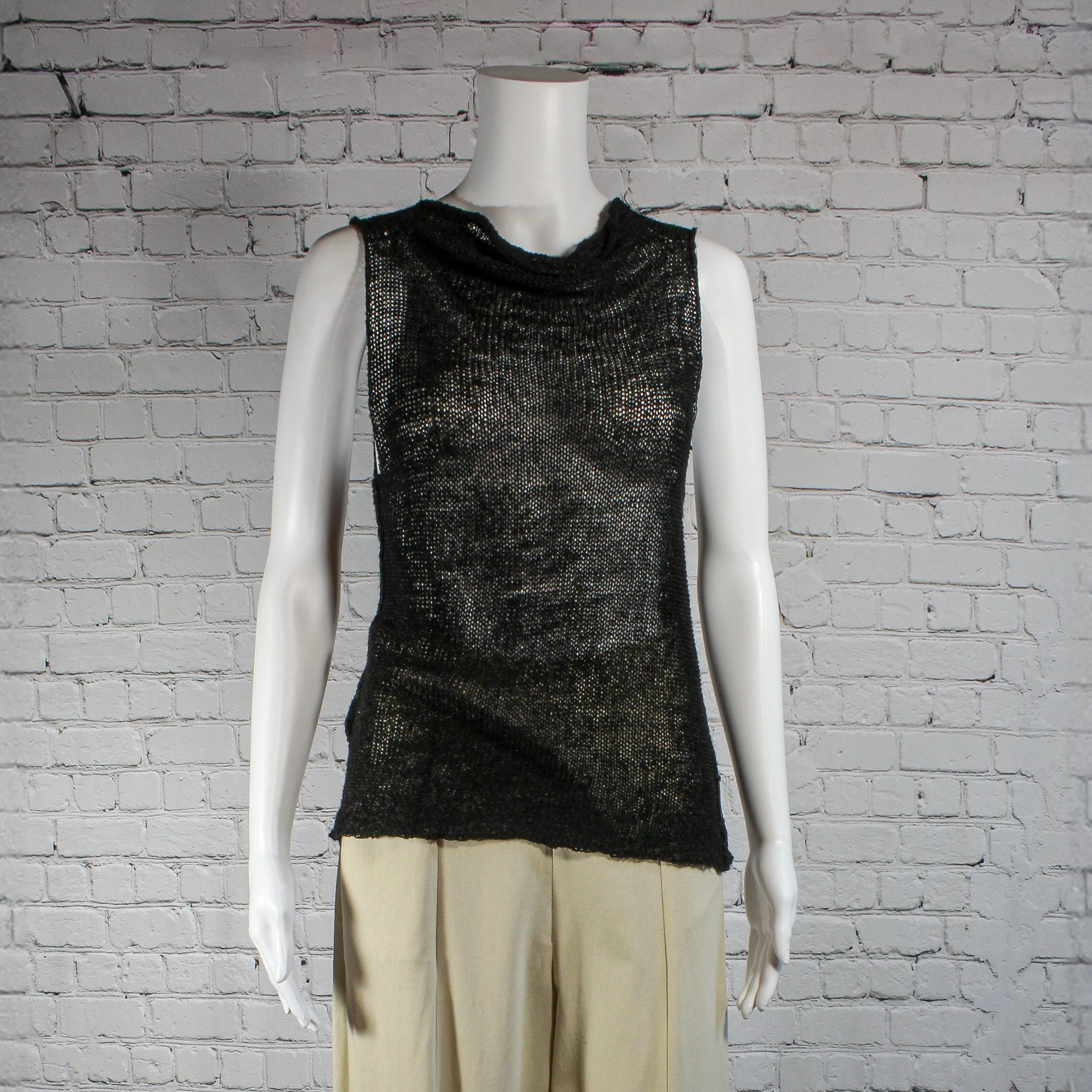 NEW! Slub Tank Top in Raffia by Paper Temples