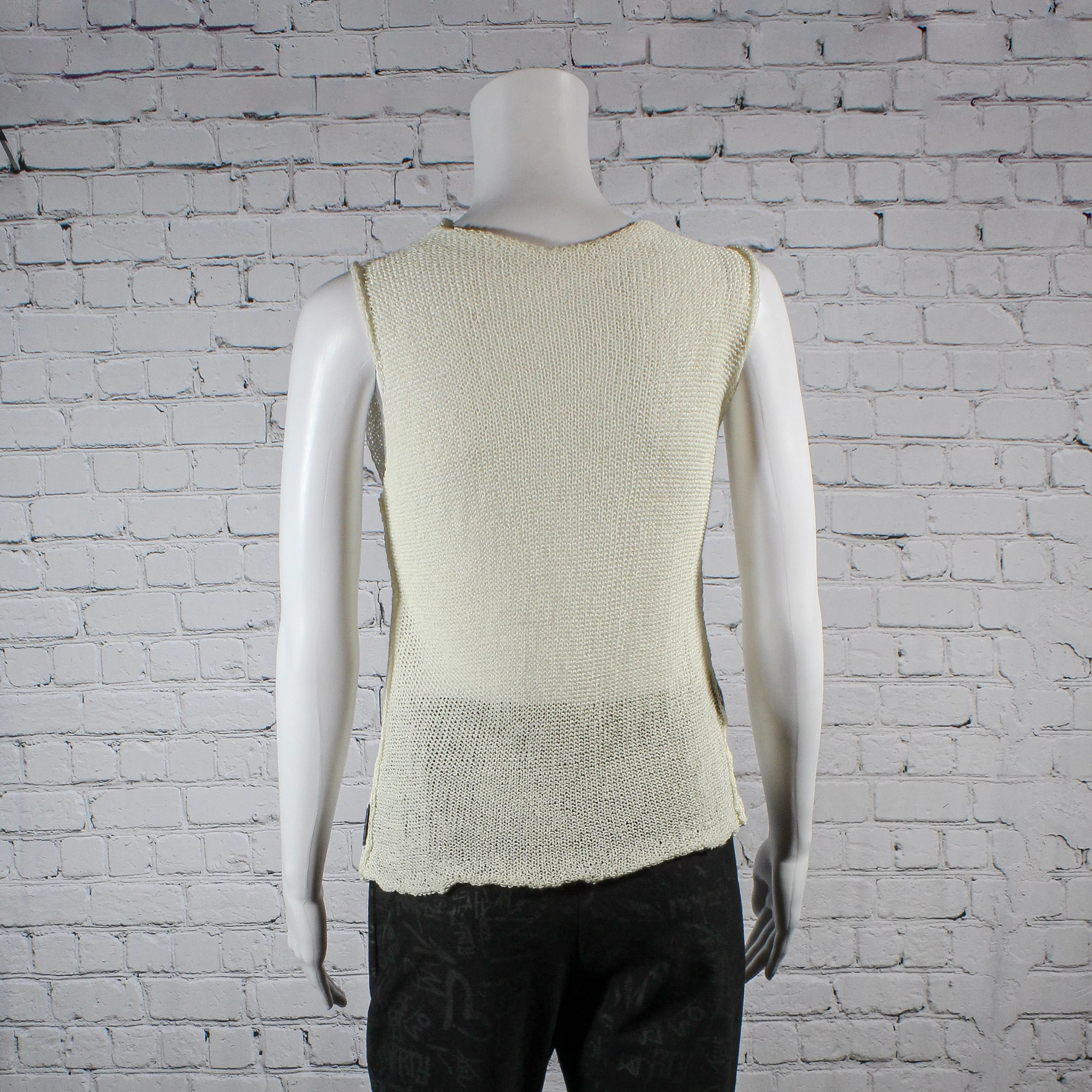 NEW! Slub Tank Top in Raffia by Paper Temples