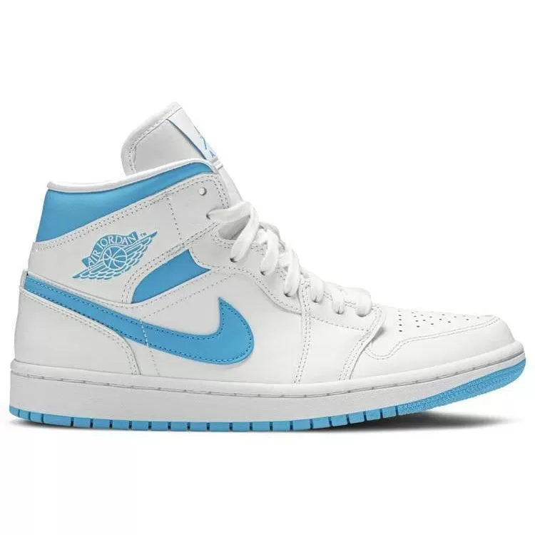 Nike Wmns Air Jordan 1 Mid 'UNC'