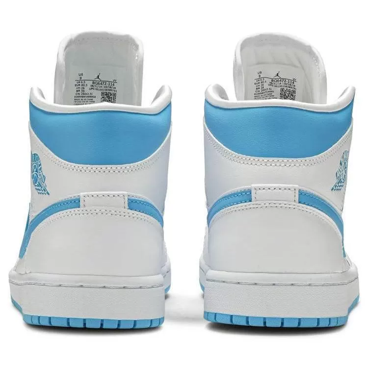 Nike Wmns Air Jordan 1 Mid 'UNC'