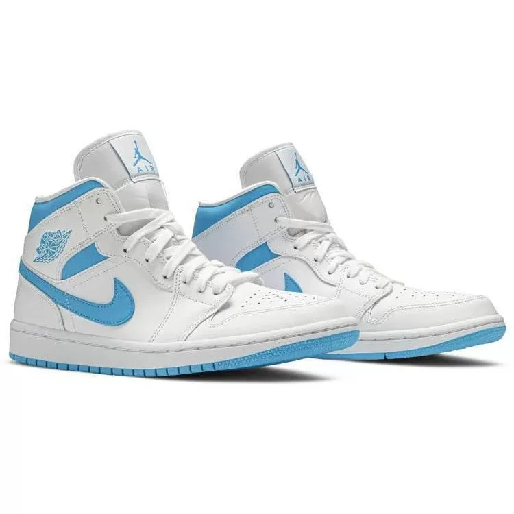 Nike Wmns Air Jordan 1 Mid 'UNC'