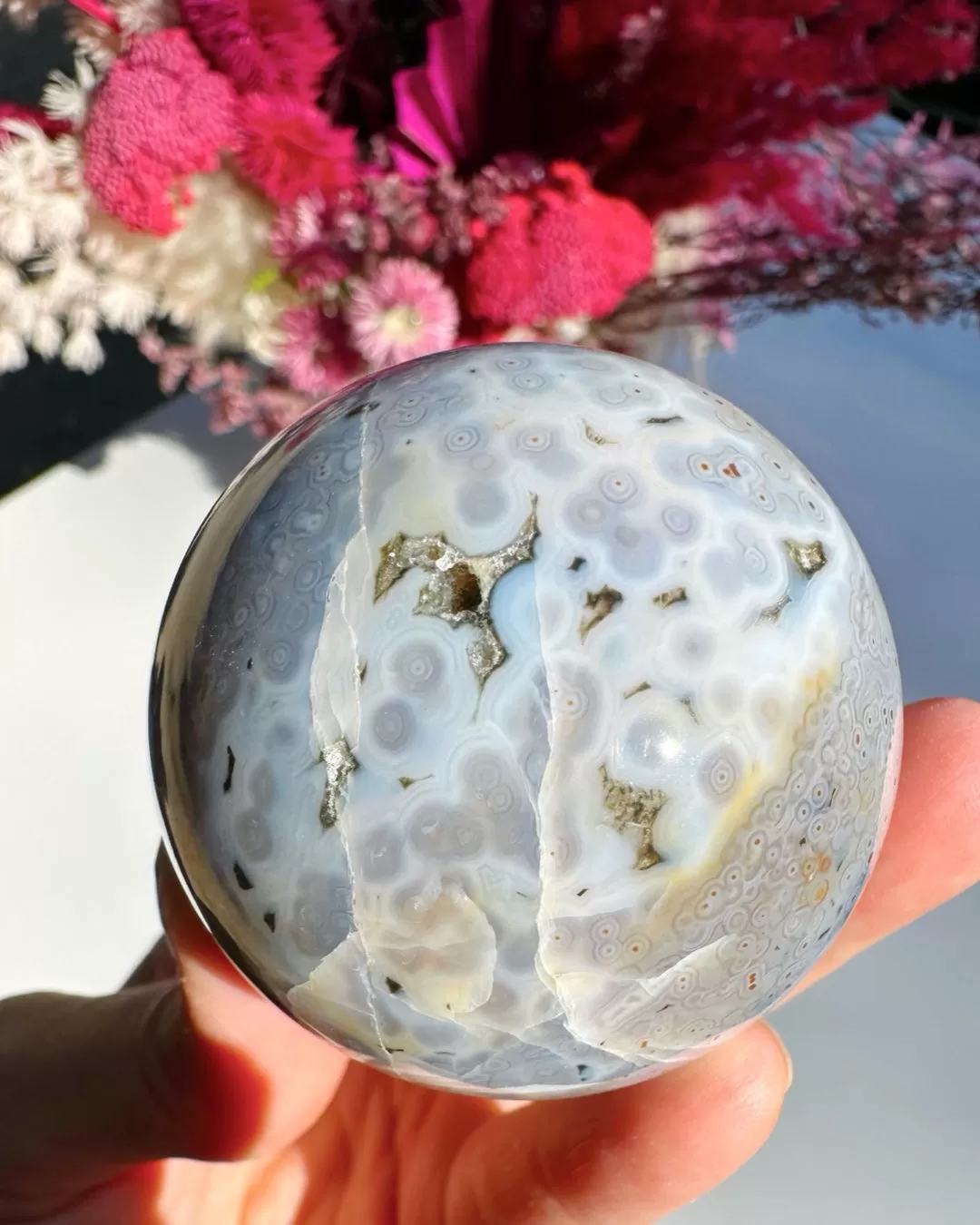 Ocean Jasper Sphere