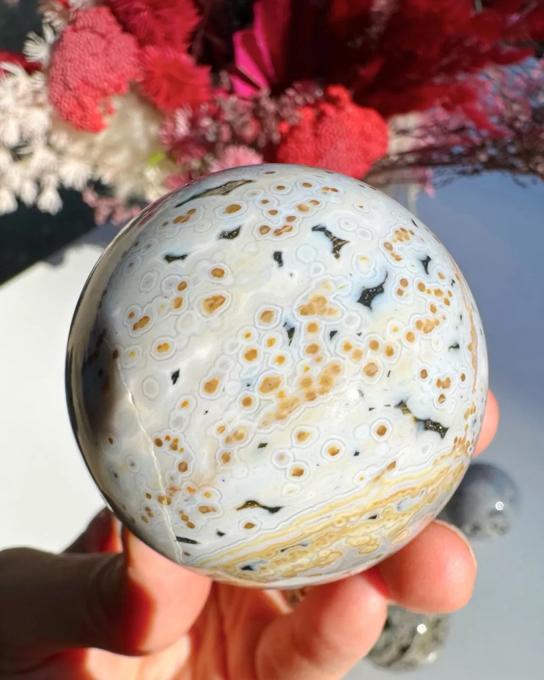 Ocean Jasper Sphere