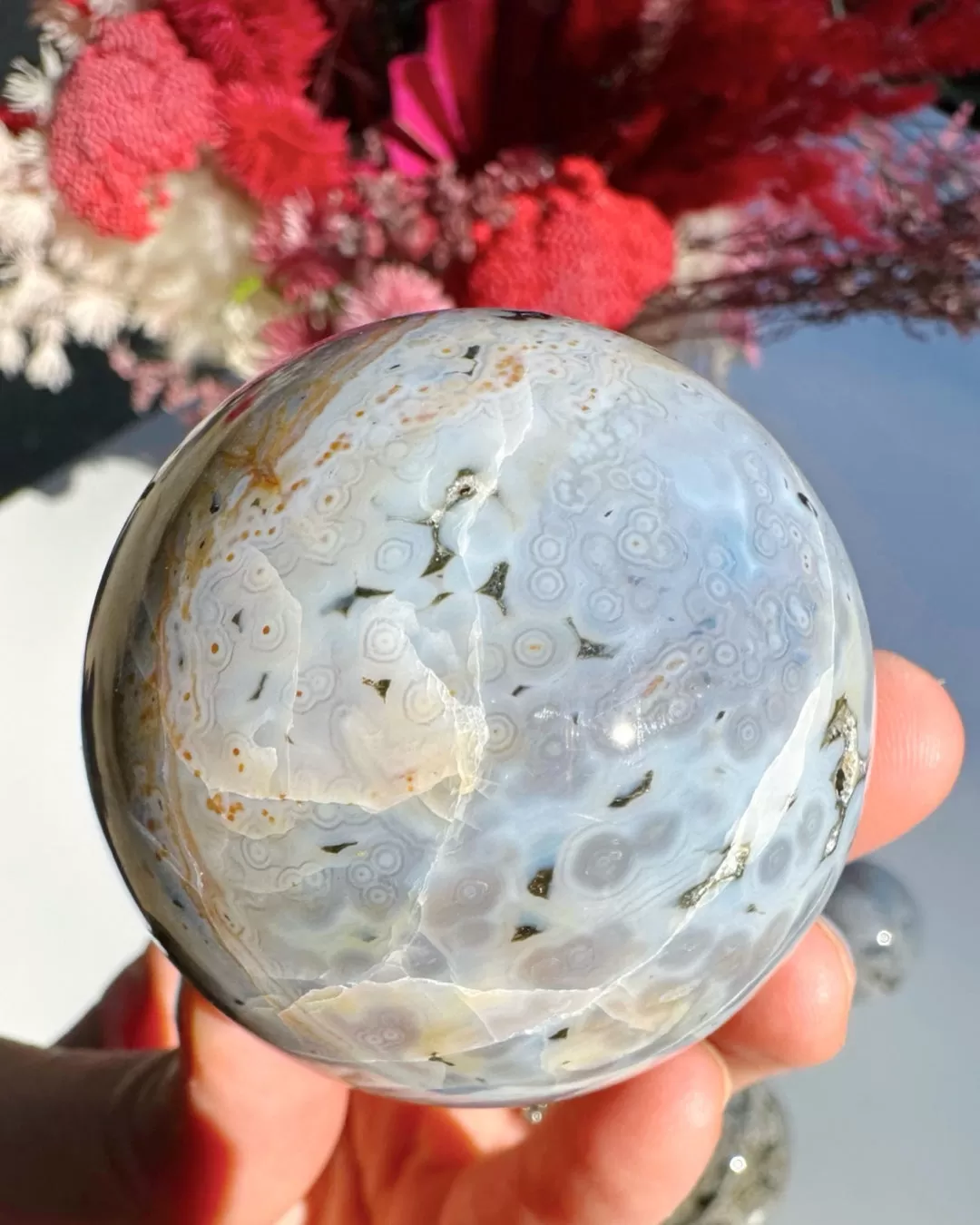 Ocean Jasper Sphere