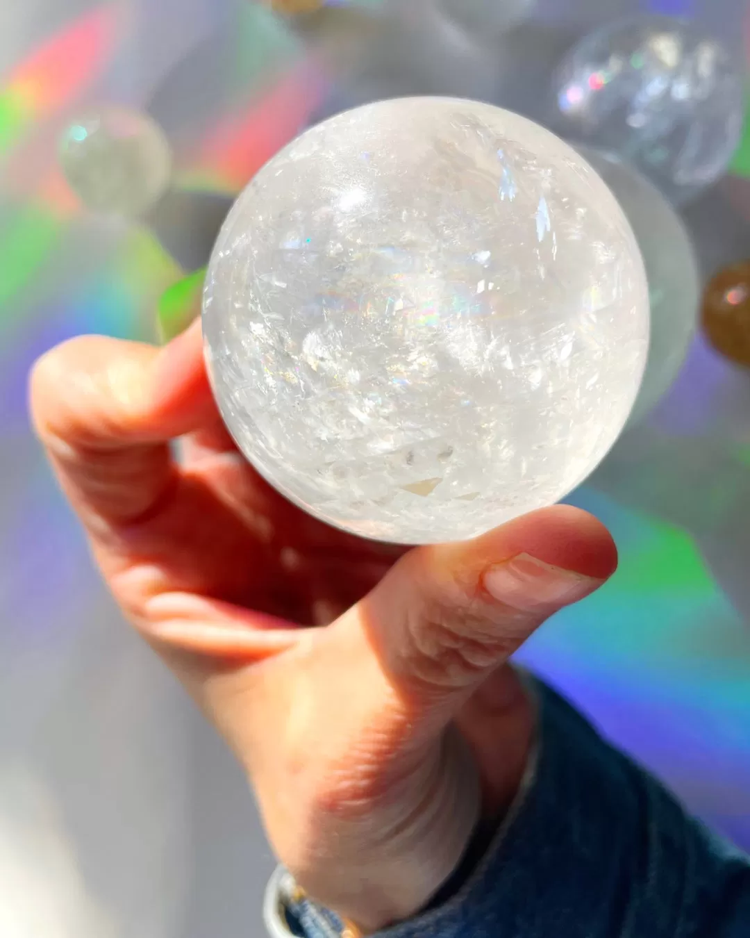 Optic Calcite Sphere AA