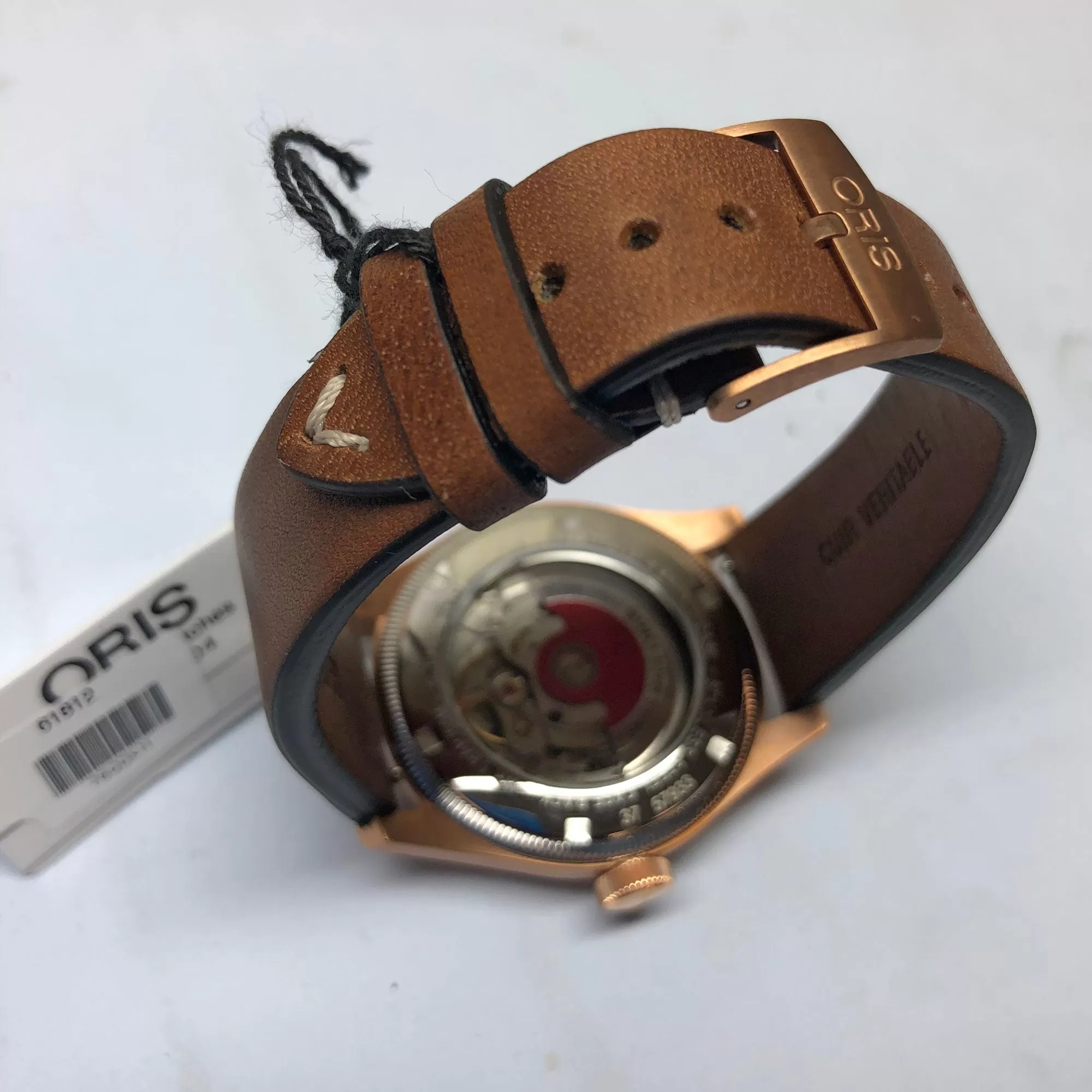 Oris 40MM Big Crown Pointer Date 80th Anniversary Automatic Green Dial Bronze Watch