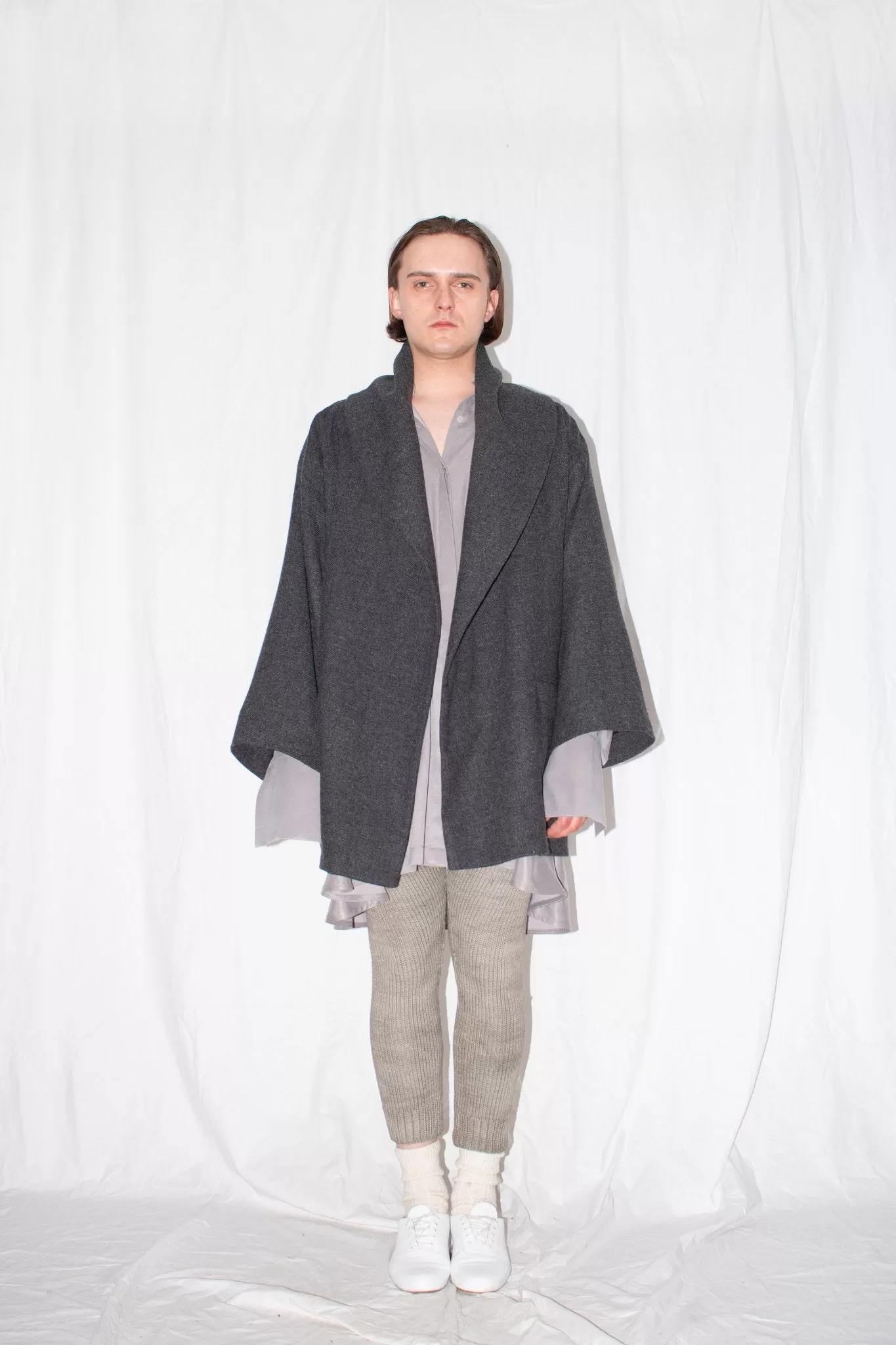 Oversized Shawl Jacket