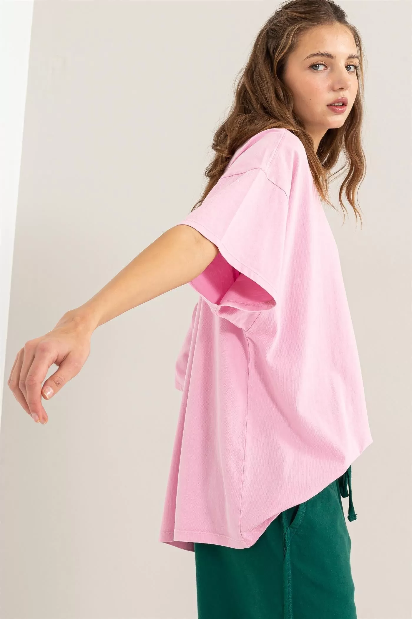 Oversized Tee - Lavender