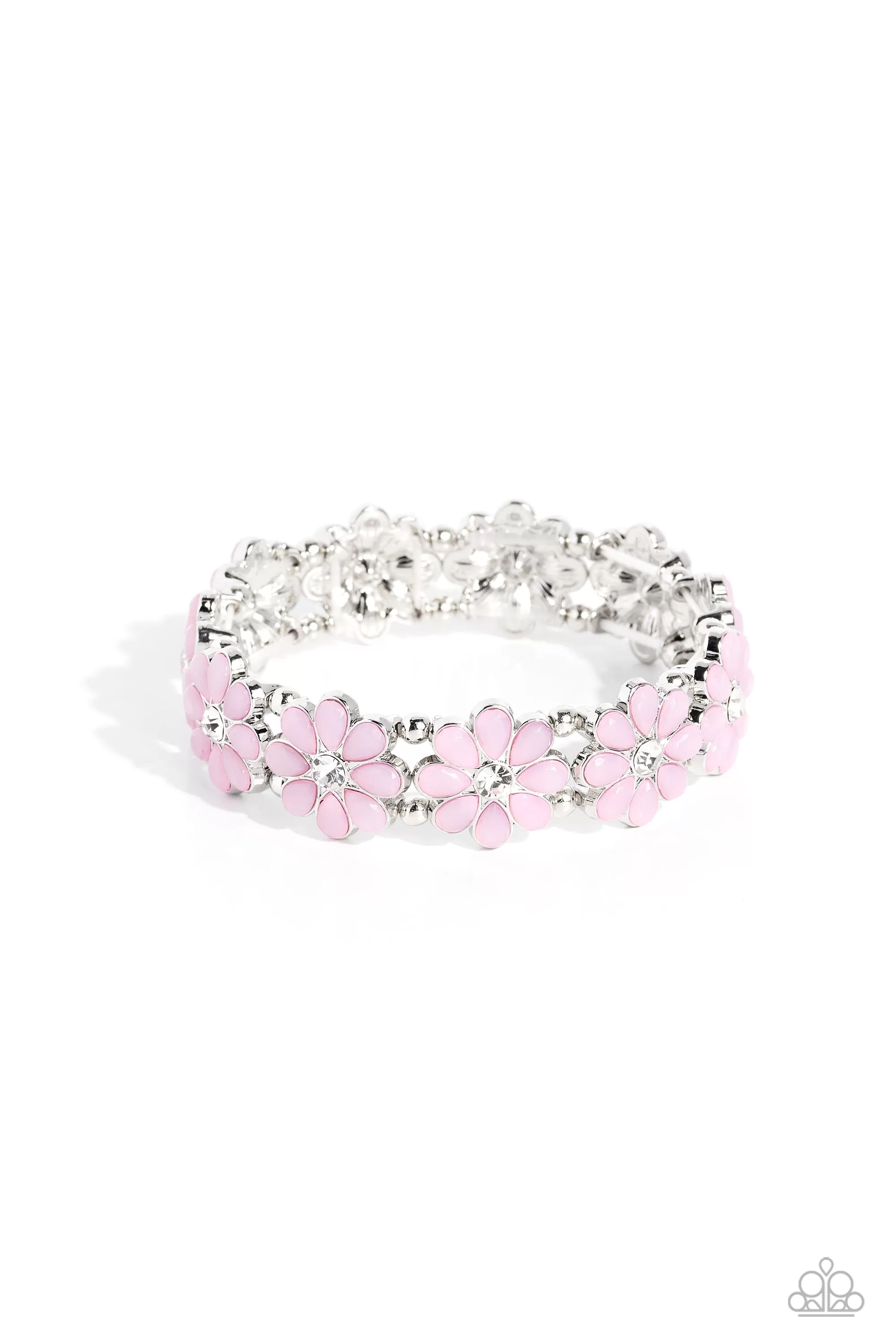 Paparazzi Hawaiian Holiday Pink Bracelet