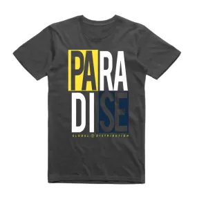 PARADISE BLOCK TEE CHAR