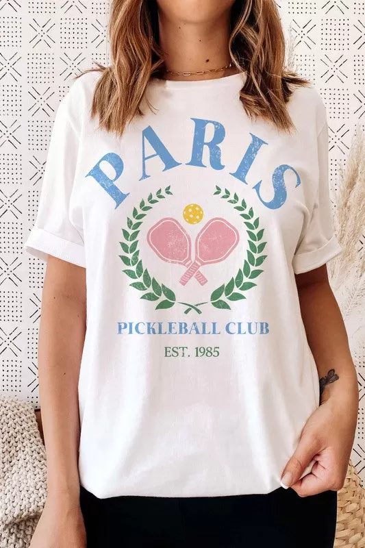 PARIS PICKLEBALL CLUB GRAPHIC TEE