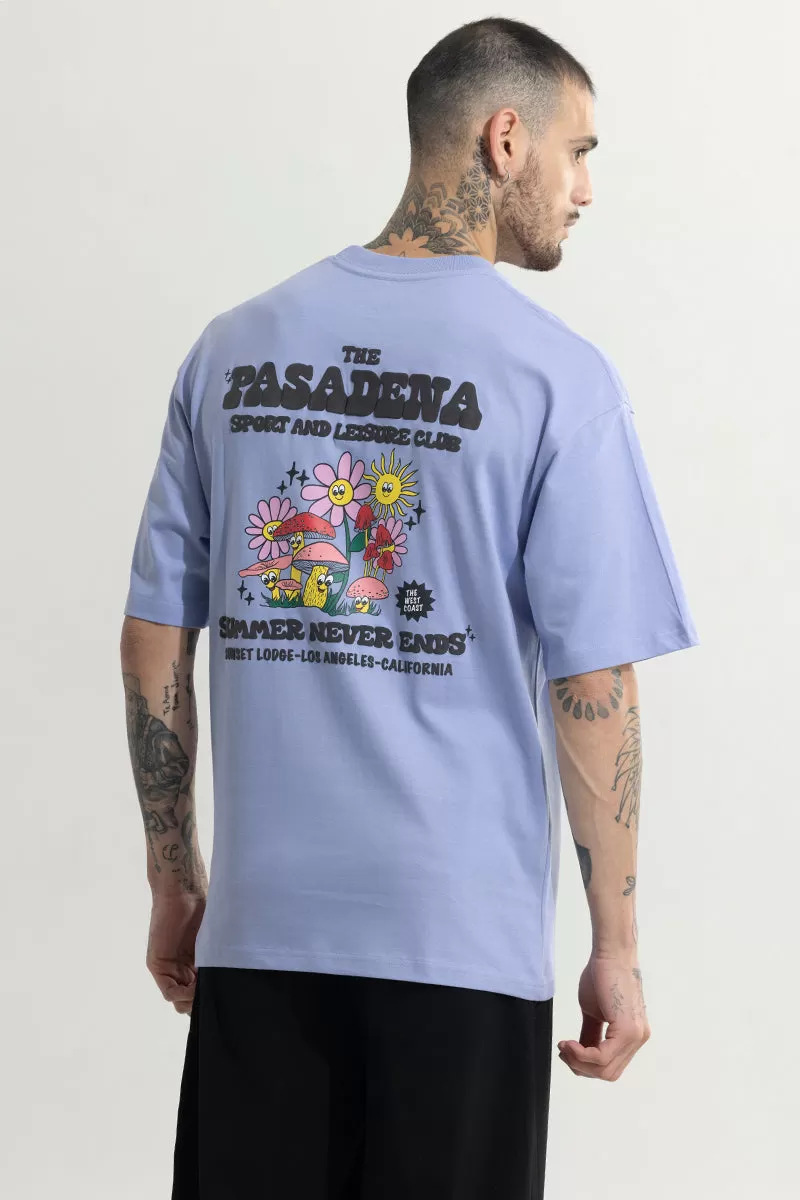 Pasadena Light Blue Oversized T-Shirt