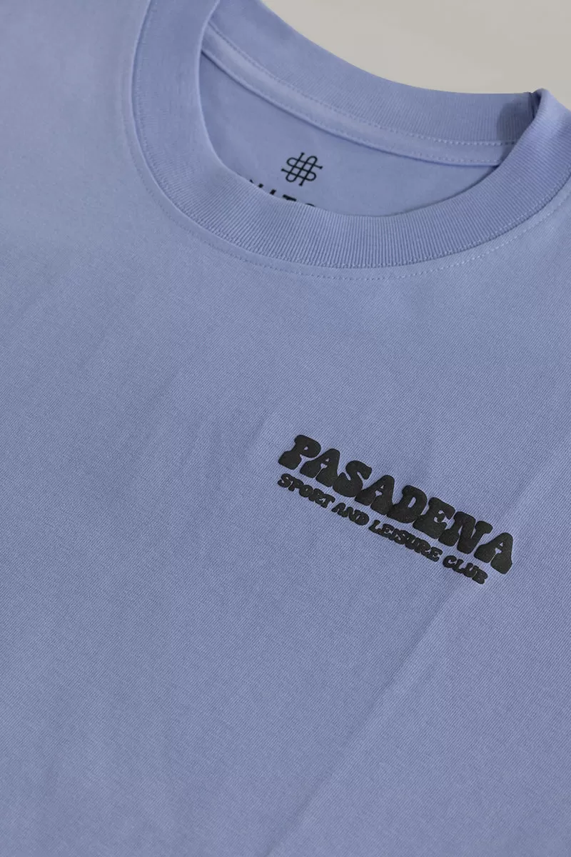 Pasadena Light Blue Oversized T-Shirt