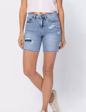 Patch Work Judy Blue Shorts -PWJBS