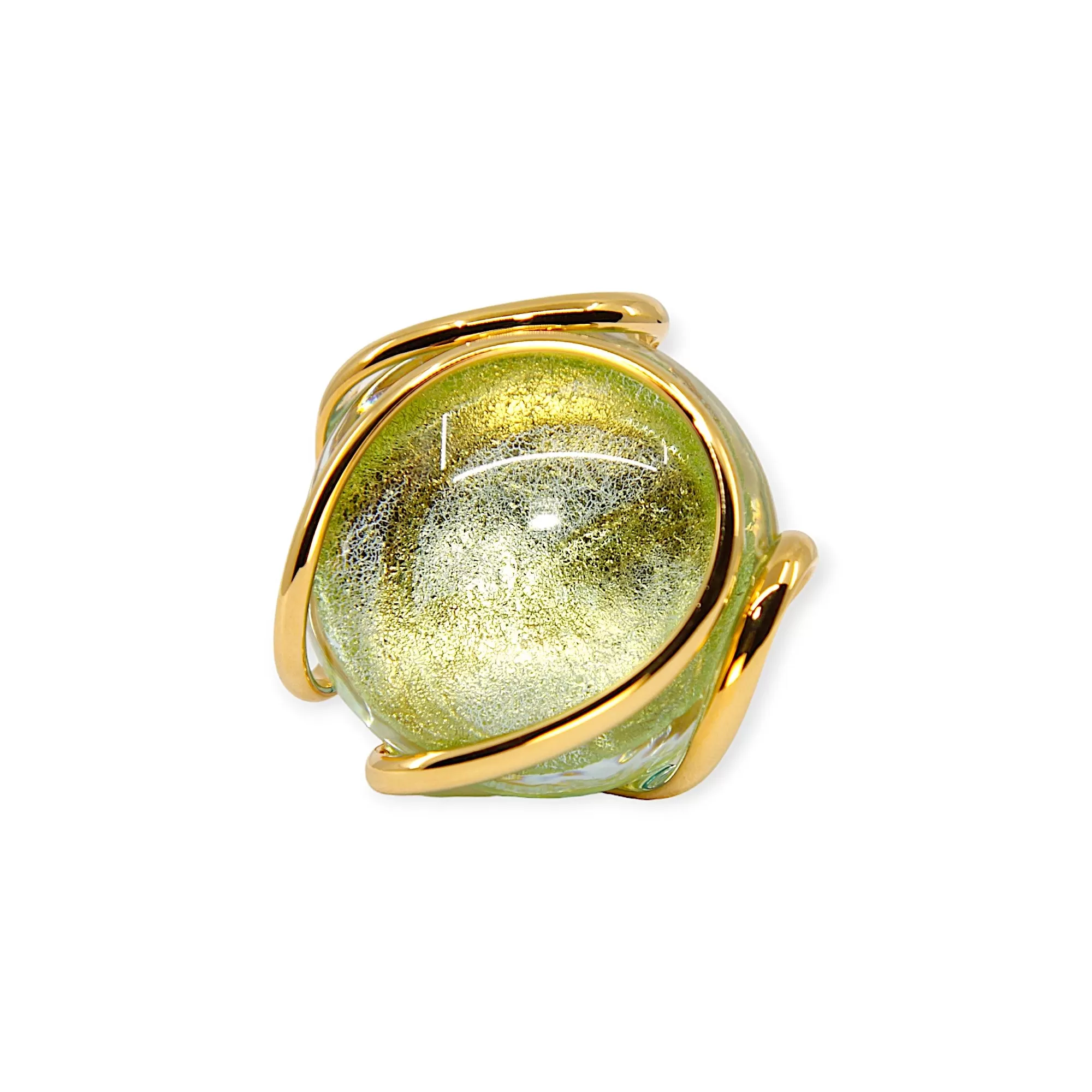 PERIDOT CRYSTAL RING