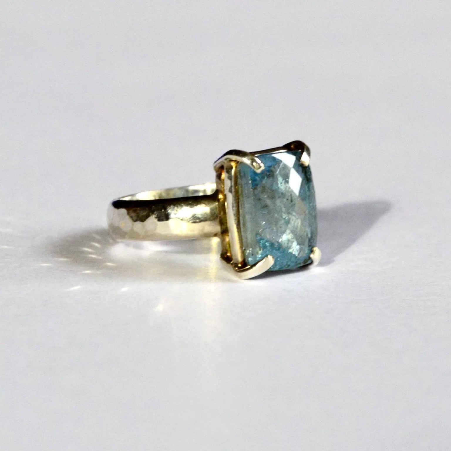 Princess Cut Blue Topaz