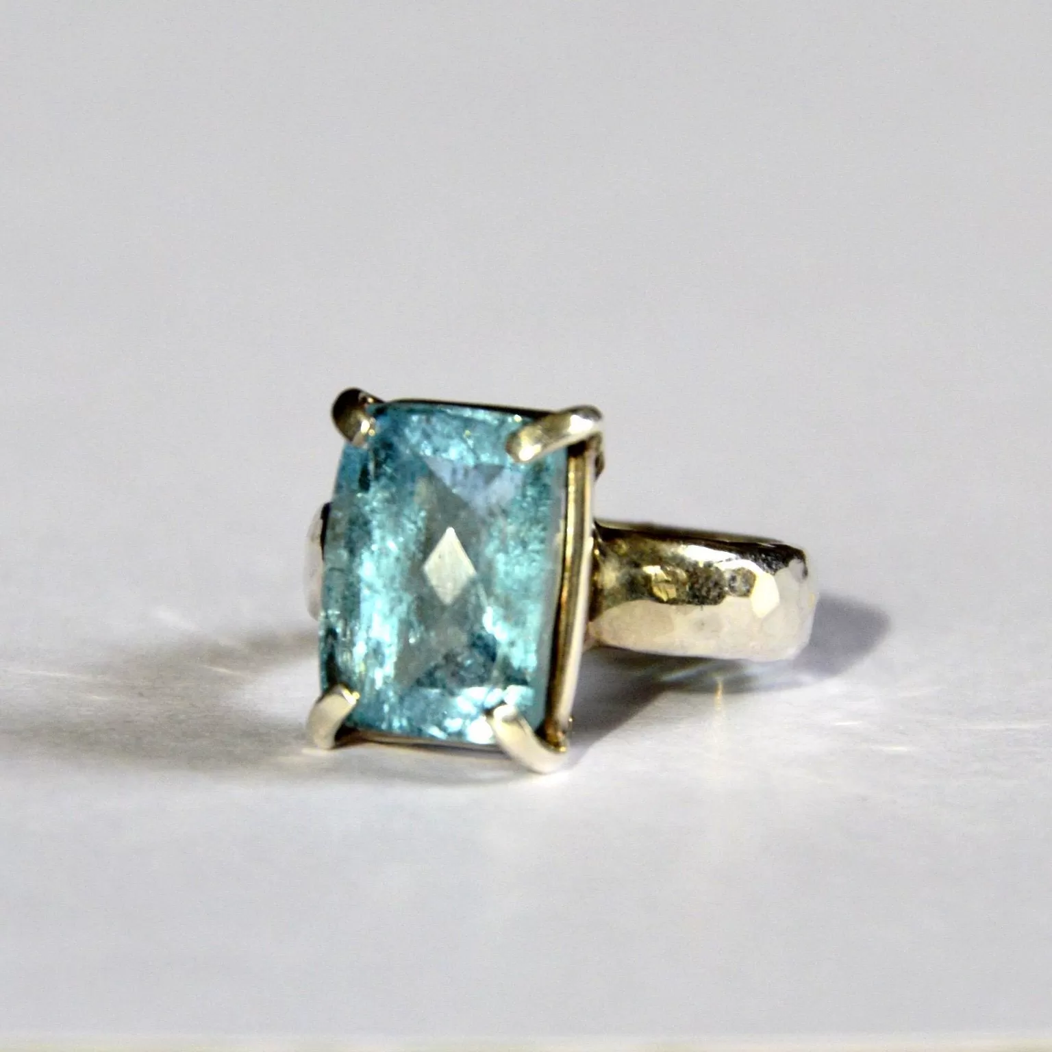 Princess Cut Blue Topaz