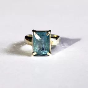 Princess Cut Blue Topaz