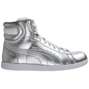 PUMA First Round Silver Womens Trainers