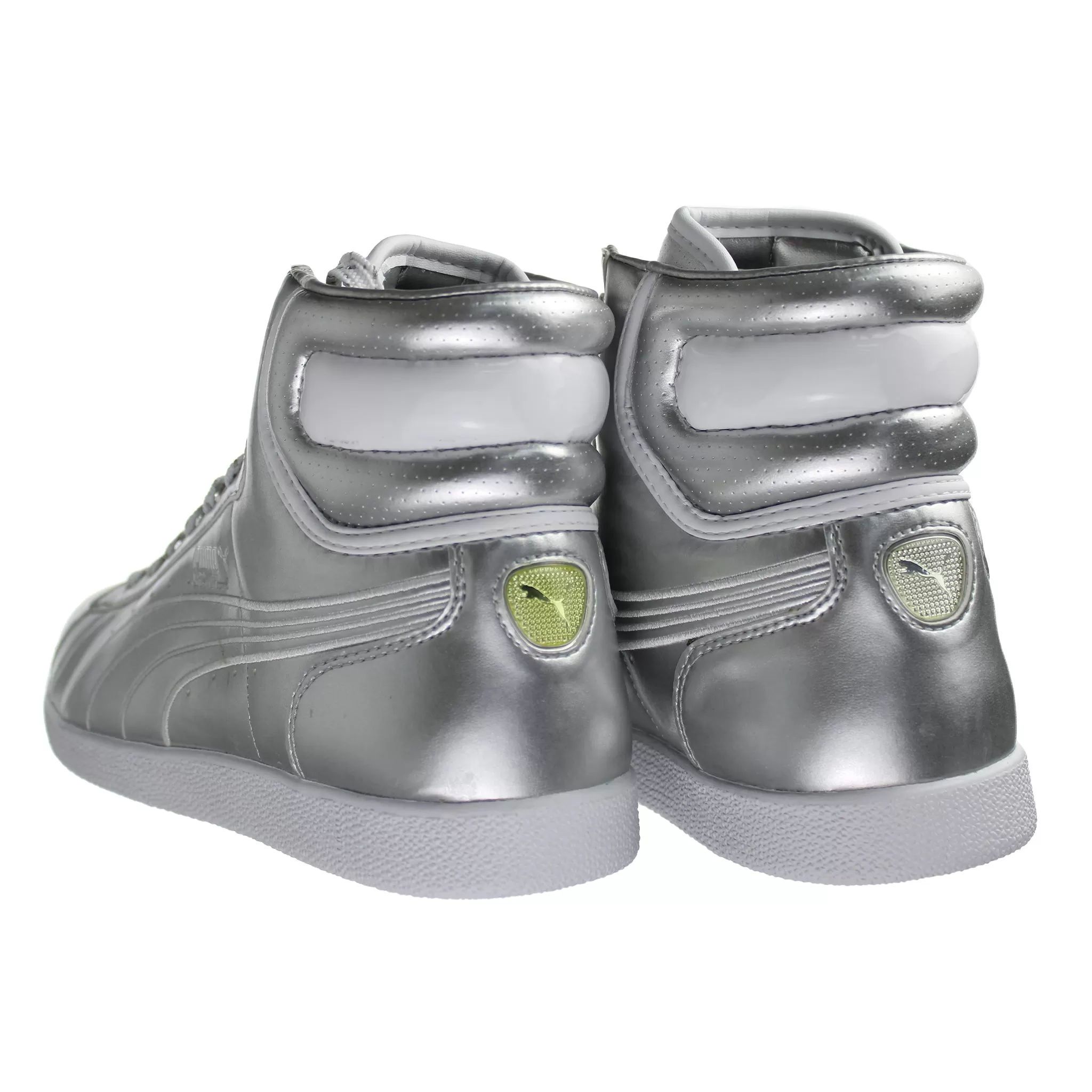 PUMA First Round Silver Womens Trainers