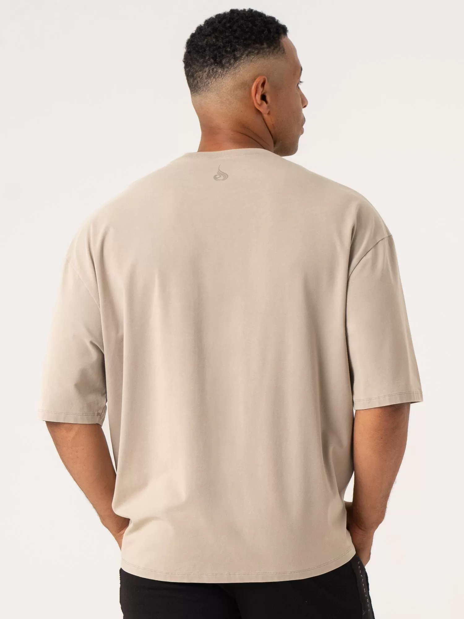 Pursuit Oversized T-Shirt - Taupe Stonewash