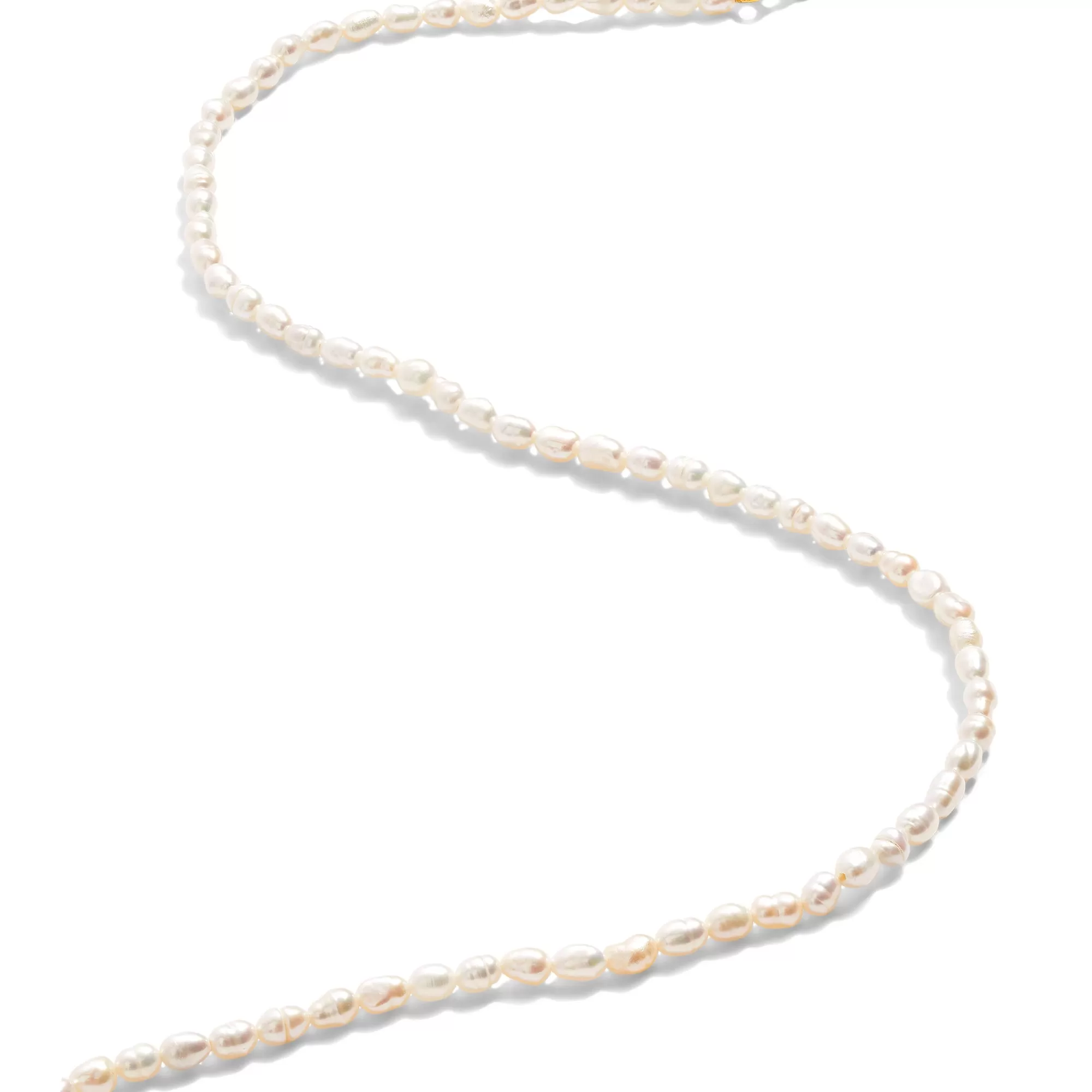 Real Gold Plated Z Seed Pearl Necklace For Women By Accessorize London