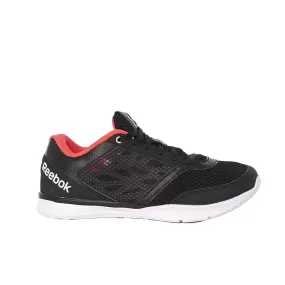 Reebok Cardio Workout Low Lace-Up Black Synthetic Womens Running Trainers M49574