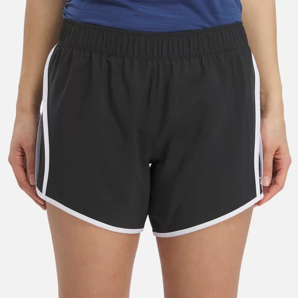 REEBOK WOMEN'S ID TRAIN WOVEN BLACK SHORTS