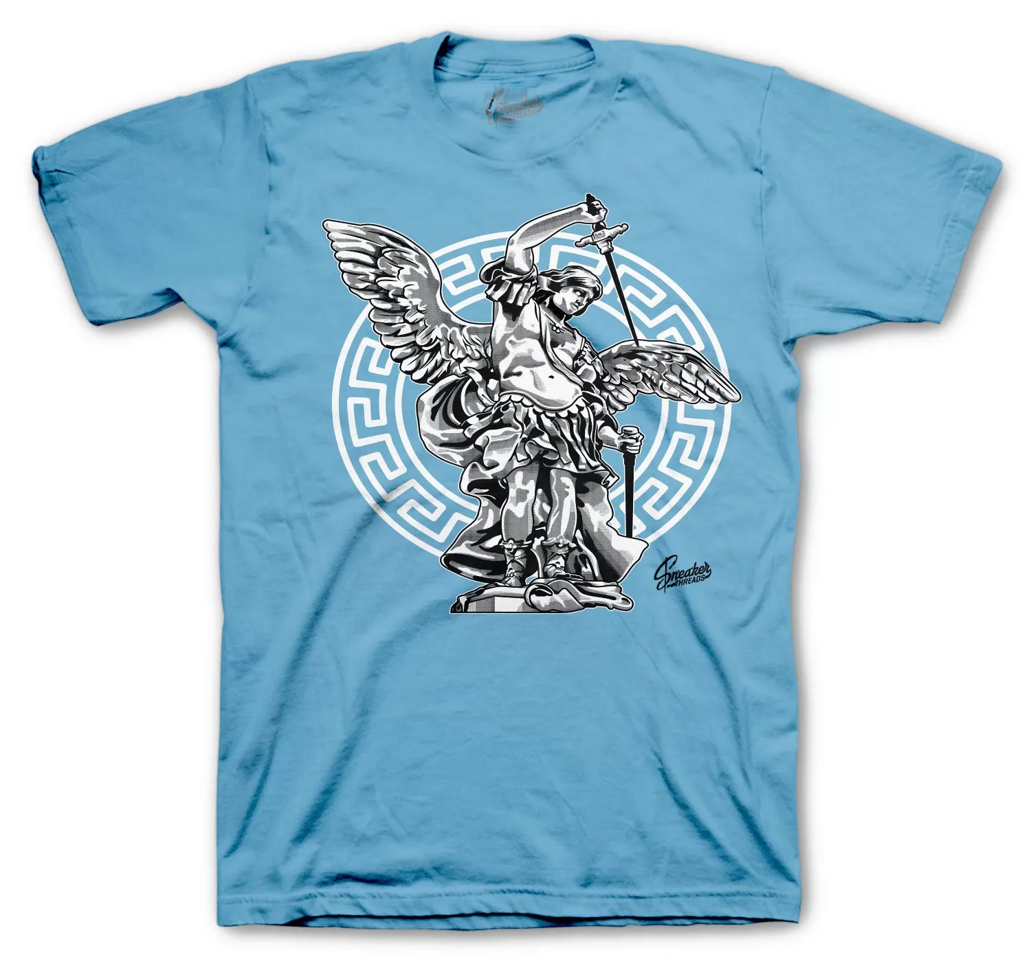 Retro 9 University Blue Saint Michael Shirt