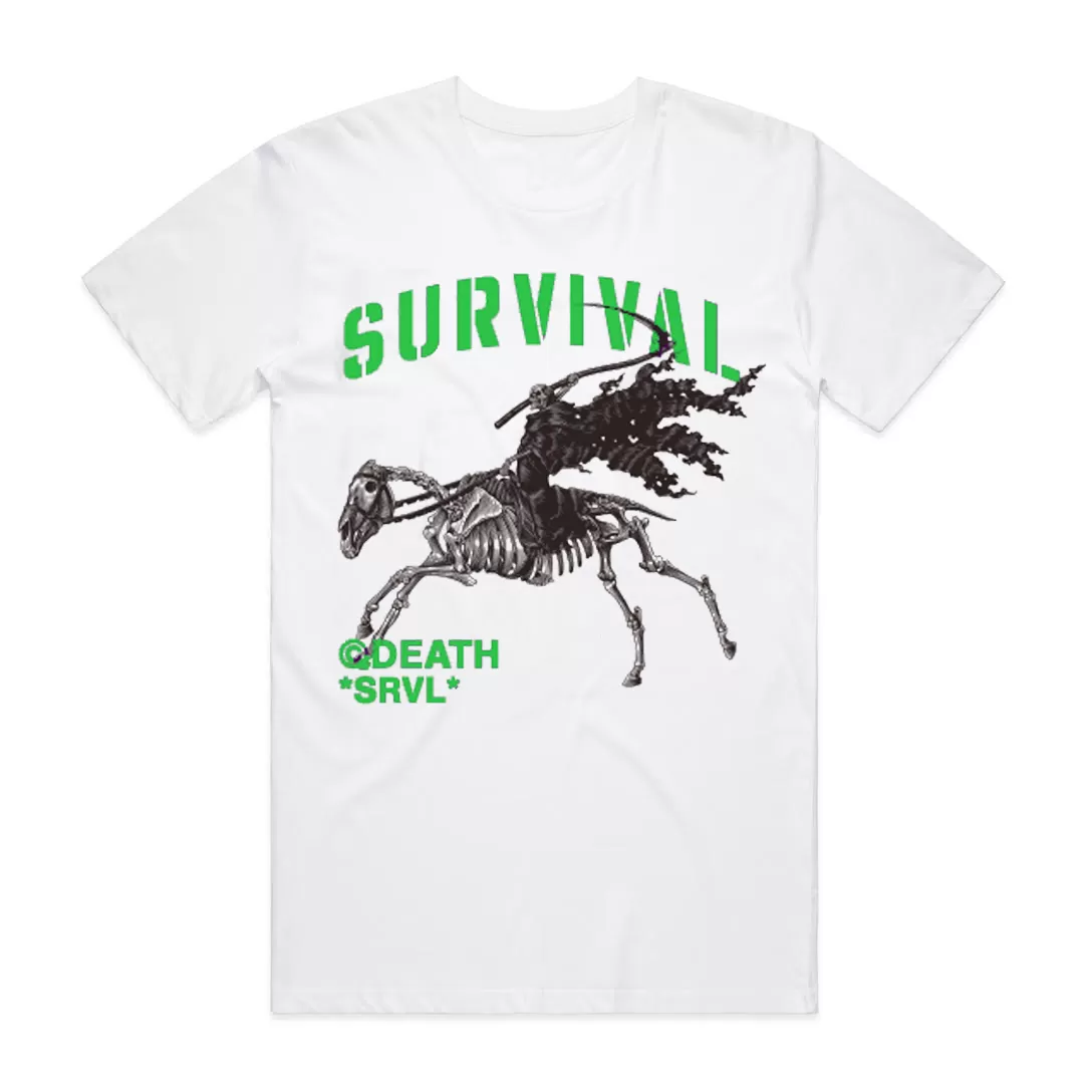 REVERSE REAPER TEE WHITE