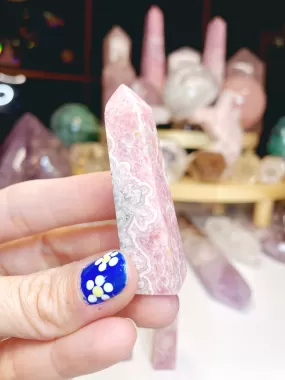 Rhodochrosite Obelisk